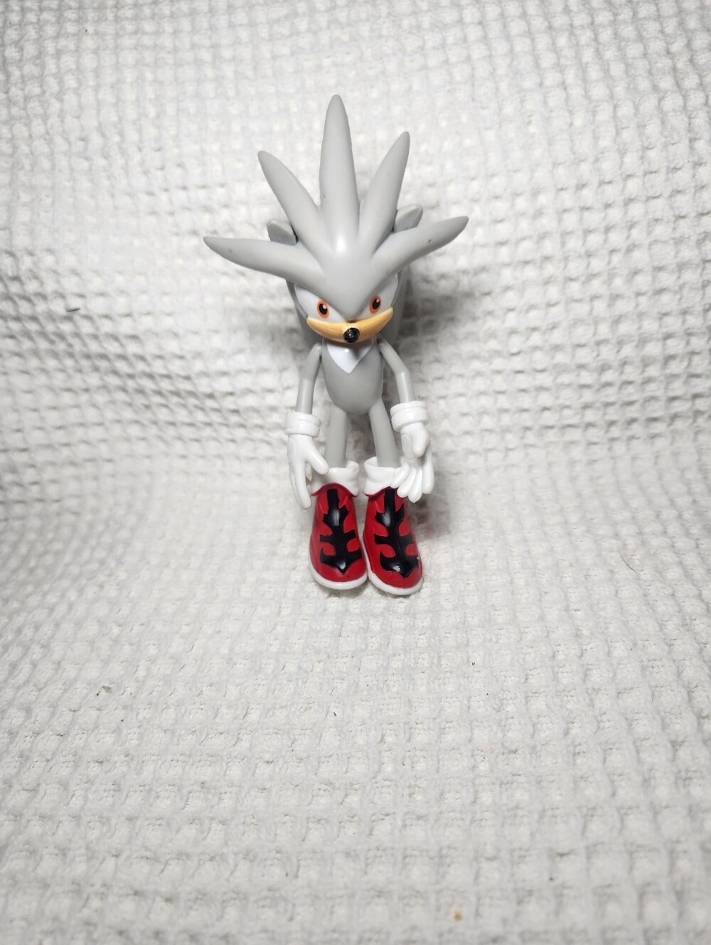 Silver the Hedgehog 2.5" Mini Action Figure Jakks Pacific Loose
